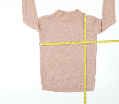 Womens UK Size XS H&M Beige Pullover Jumper