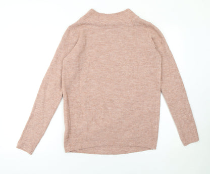 Womens UK Size XS H&M Beige Pullover Jumper