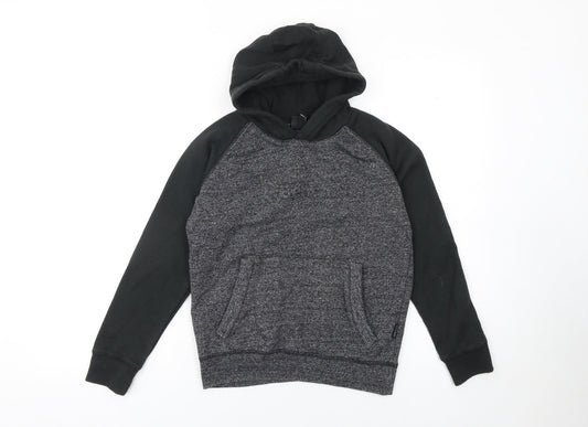 Boys UK Size 9-10 Years Bench Grey Pullover Hoodie
