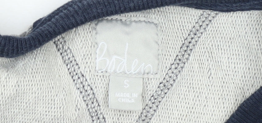 Mens UK Size S Boden Grey Pullover Sweatshirt