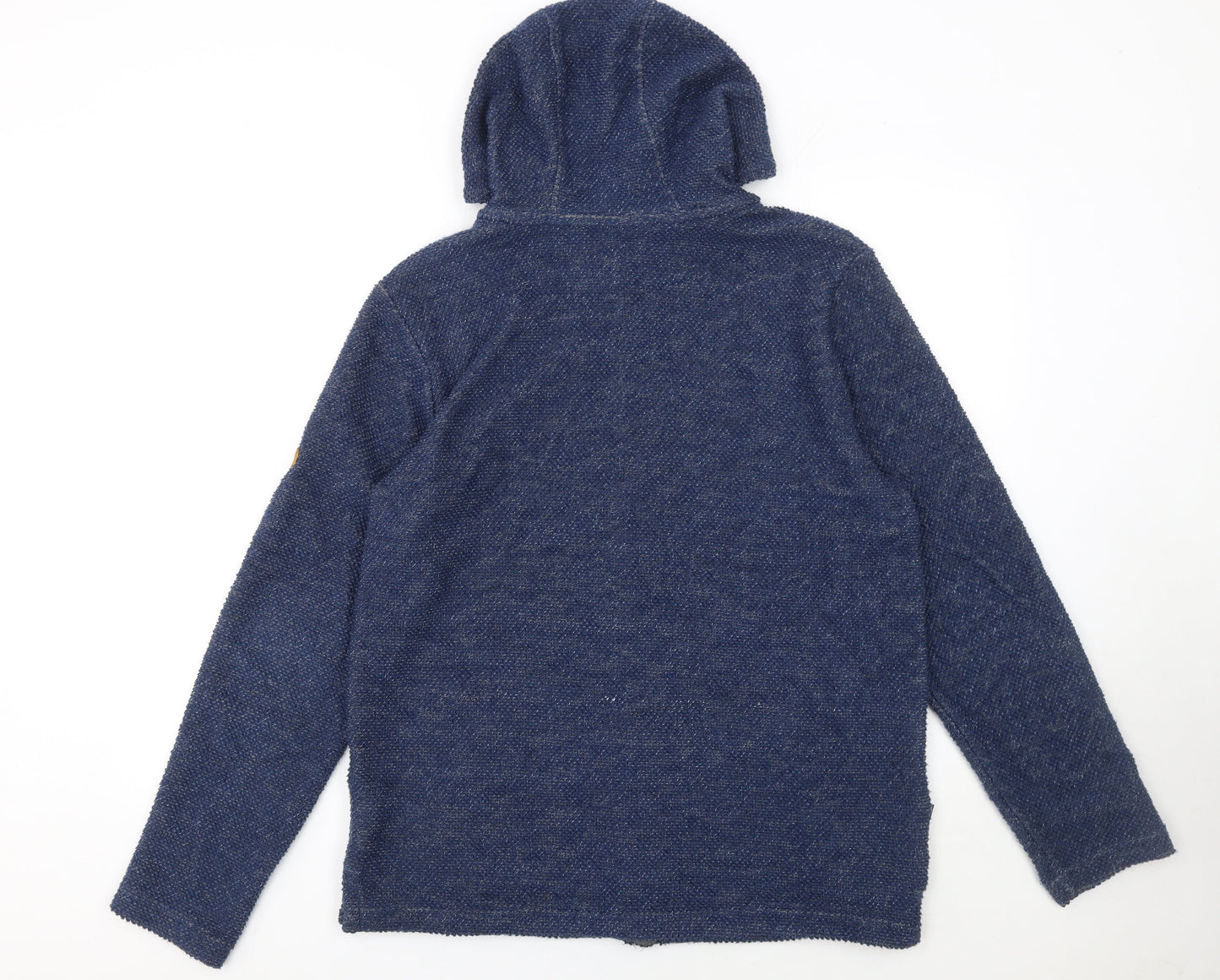 Mens UK Size S Trespass Blue Full Zip Hoodie