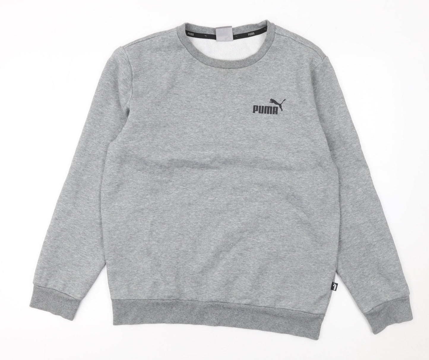 Mens UK Size S PUMA Grey Pullover Sweatshirt