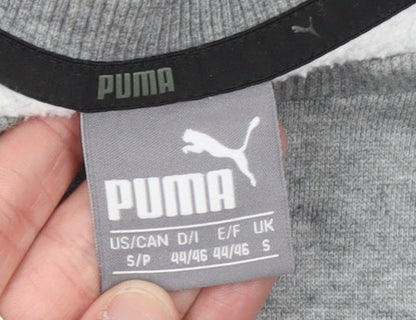 Mens UK Size S PUMA Grey Pullover Sweatshirt