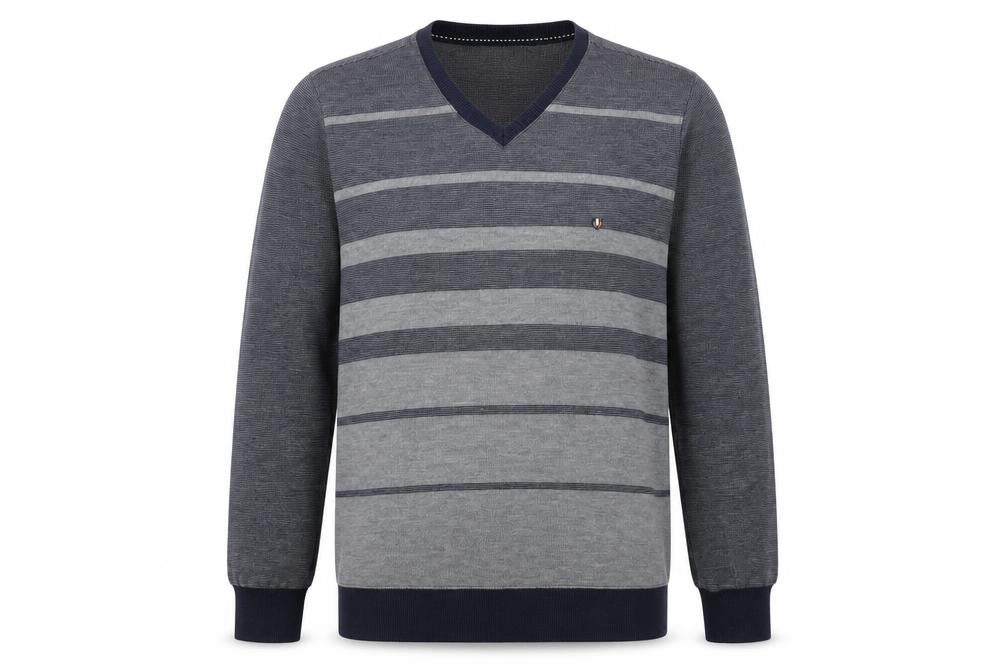 Mens UK Size M NGR Grey Pullover Jumper