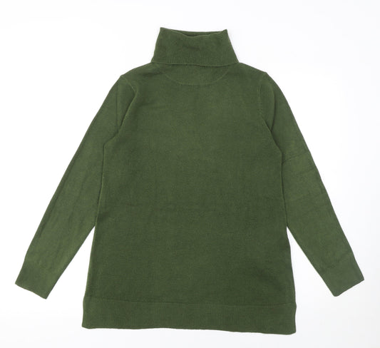 Womens UK Size S Cortefiel Green Pullover Jumper