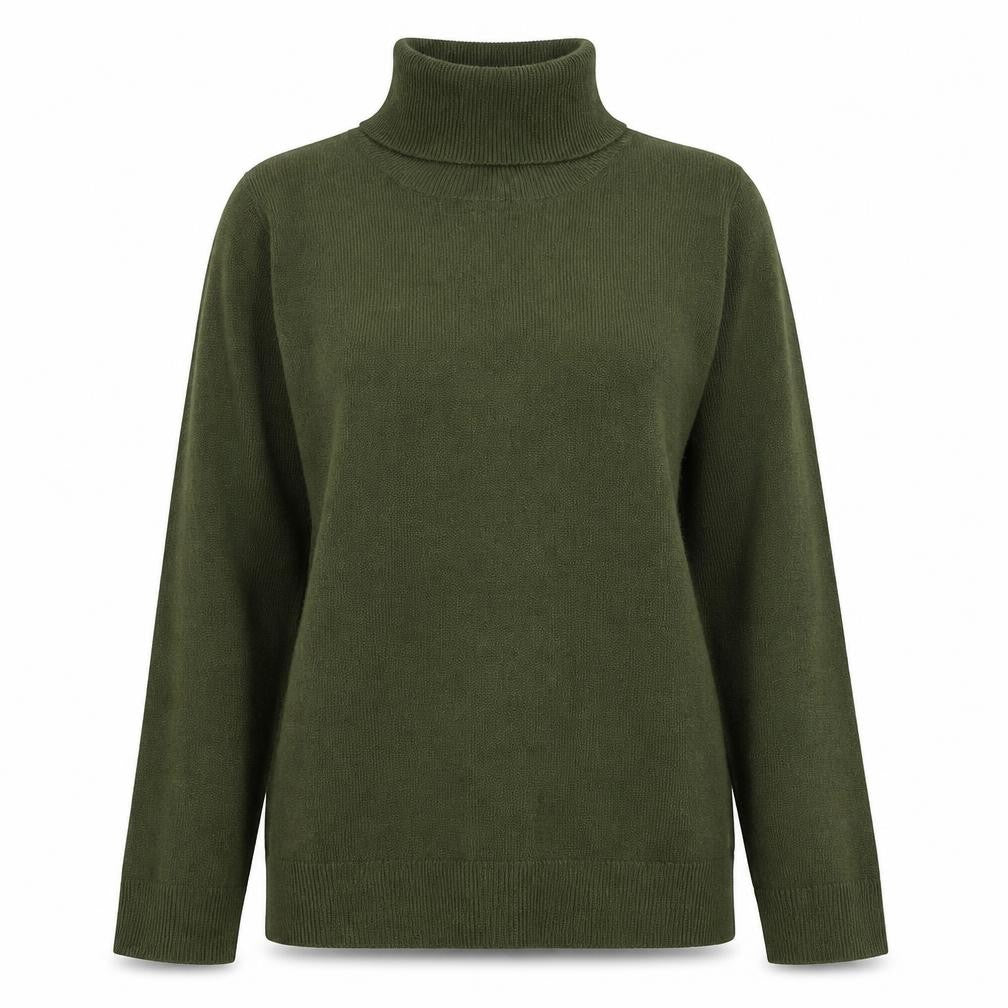 Womens UK Size S Cortefiel Green Pullover Jumper