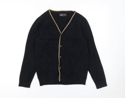 Boys UK Size 9 Years NEXT Black Cardigan Jumper