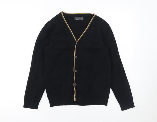 Boys UK Size 9 Years NEXT Black Cardigan Jumper
