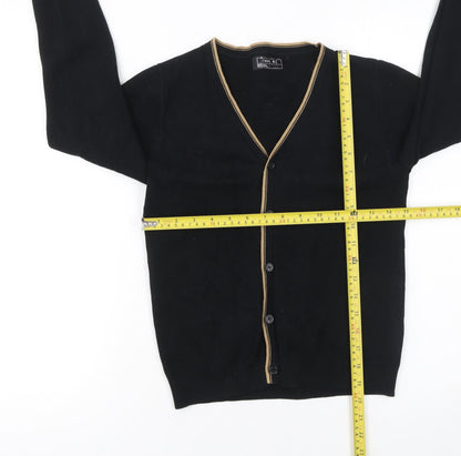 Boys UK Size 9 Years NEXT Black Cardigan Jumper
