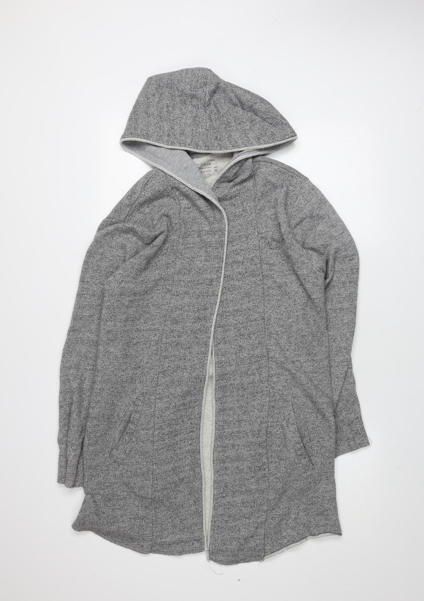 Womens UK Size XL Pull & Bear Grey Cardigan Jumper