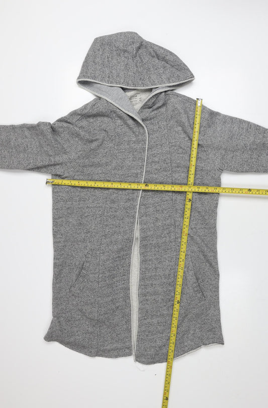 Womens UK Size XL Pull & Bear Grey Cardigan Jumper