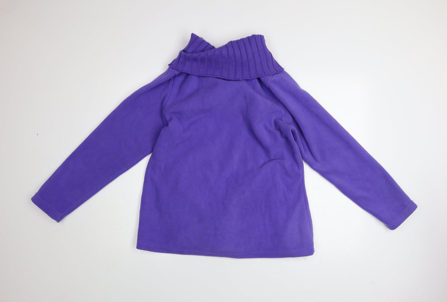 Womens UK Size 12-14 Atlas For Women Purple Pullover Sweatshirt