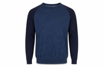 Mens UK Size L Kingpin Jeans Blue Pullover Jumper