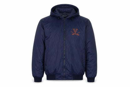 Mens UK Size S Steve & Barry's Blue Bomber Jacket
