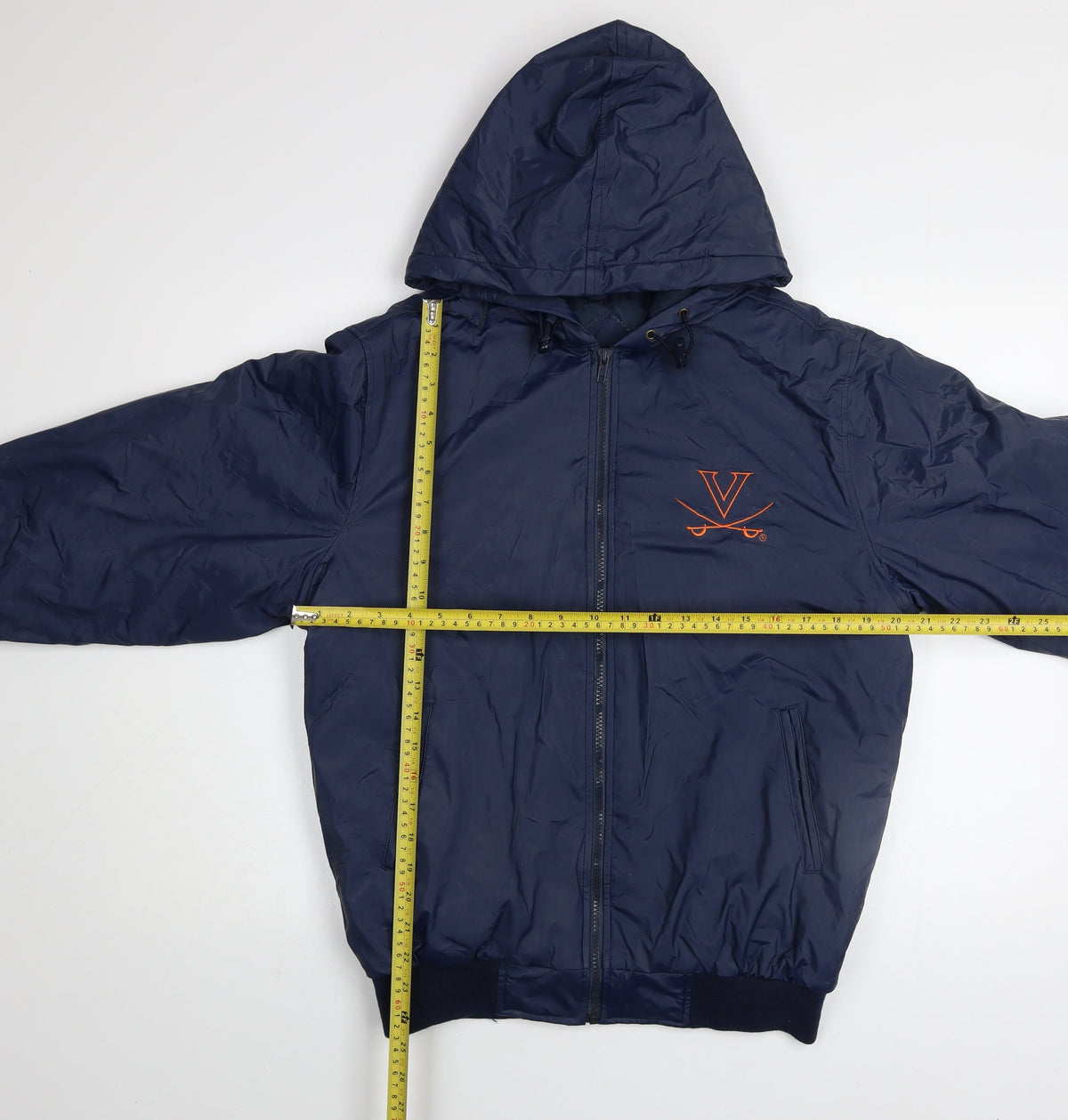 Mens UK Size S Steve & Barry's Blue Bomber Jacket