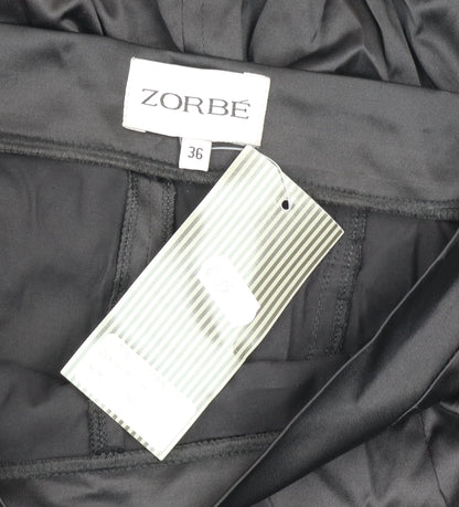 Zorbé Womens Black Size 8 Midi Bubble Hem Skirt Formal Party