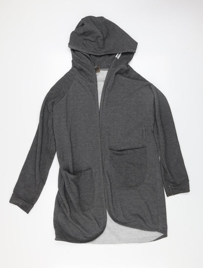 Womens UK Size S Gymshark Grey Cardigan Jumper