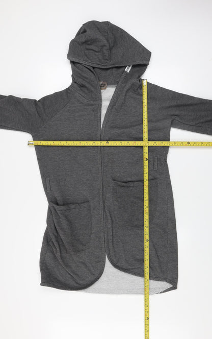 Womens UK Size S Gymshark Grey Cardigan Jumper