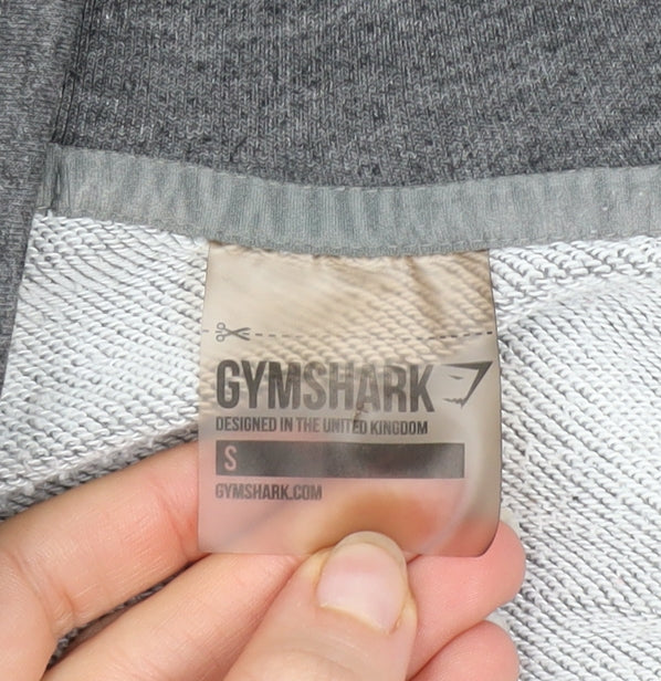 Womens UK Size S Gymshark Grey Cardigan Jumper