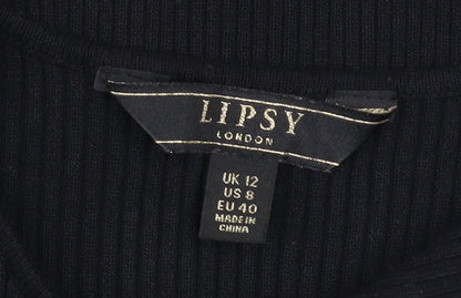 Womens UK Size 12 Lipsy Bodycon Dress
