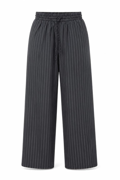 Womens UK Size XS Saint Genies Relaxed Fit CasualWorkwearTravel Black Trousers