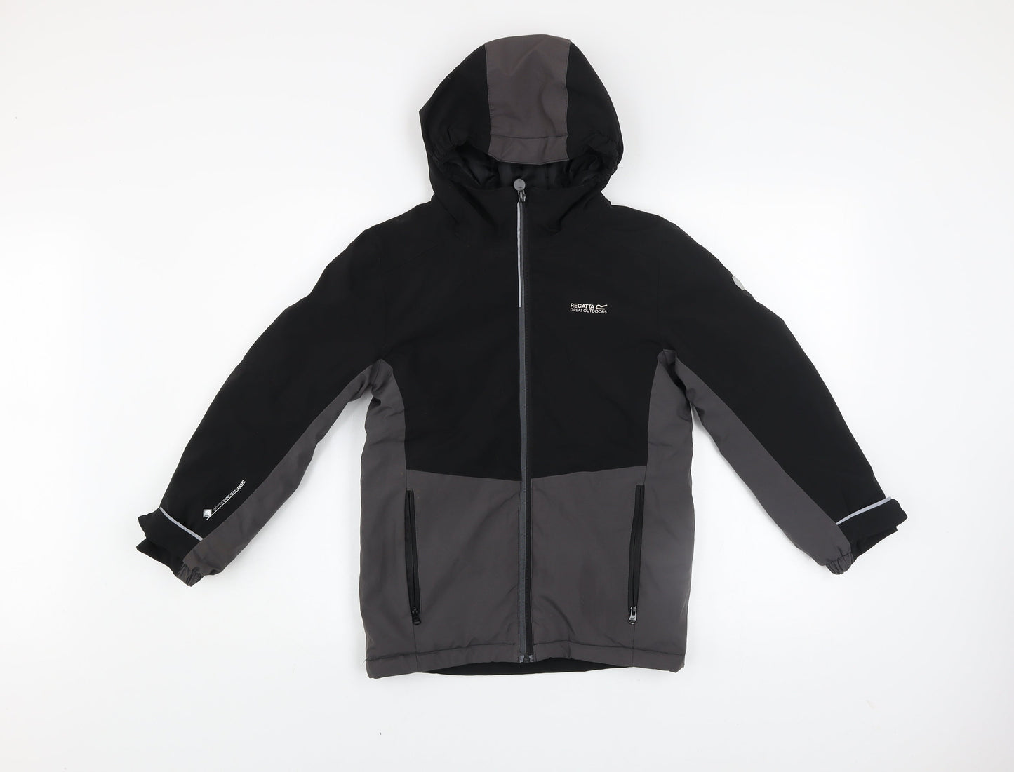 Boys UK Size 9-10 Years Regatta Black Puffer Jacket