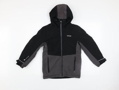 Boys UK Size 9-10 Years Regatta Black Puffer Jacket