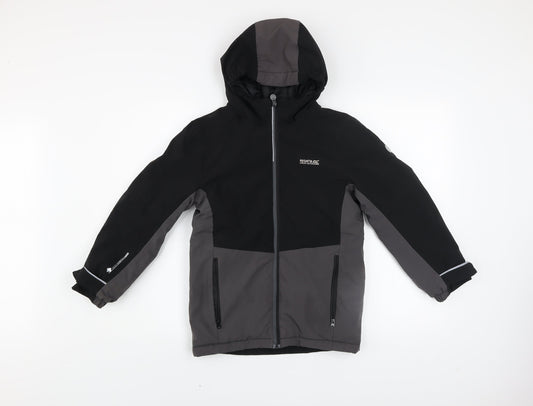 Boys UK Size 9-10 Years Regatta Black Puffer Jacket