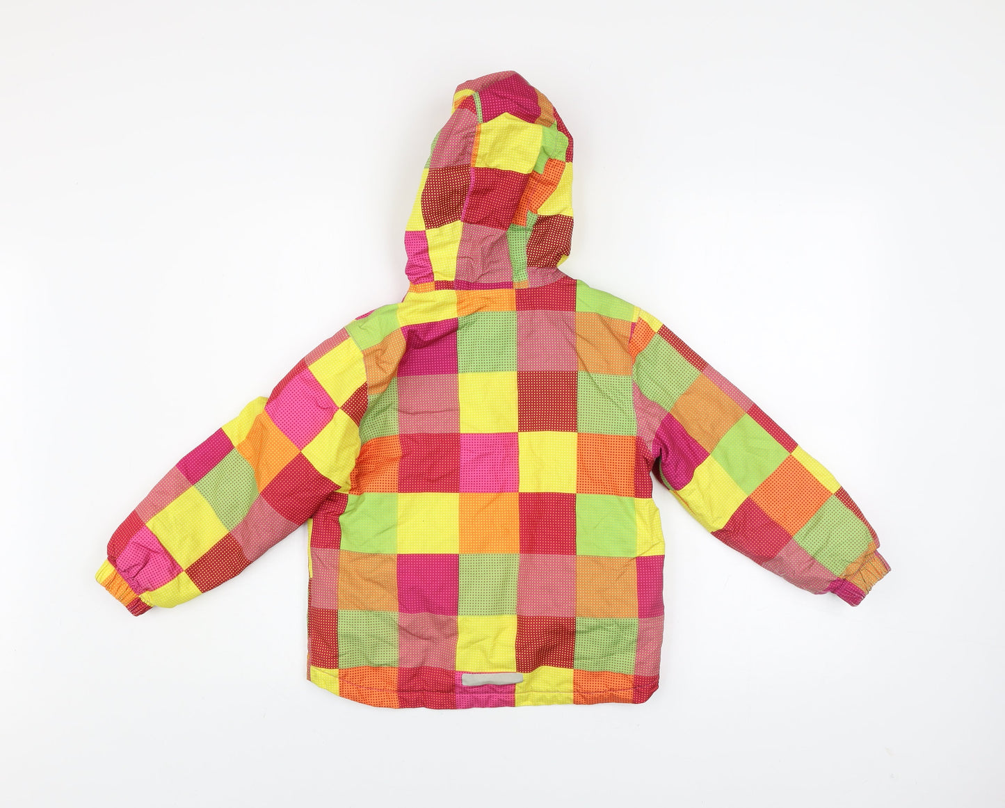 Girls UK Size 5-6 Years Lupilu Multicoloured Puffer Jacket
