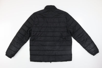 Mens UK Size M Original Penguin Black Puffer Jacket