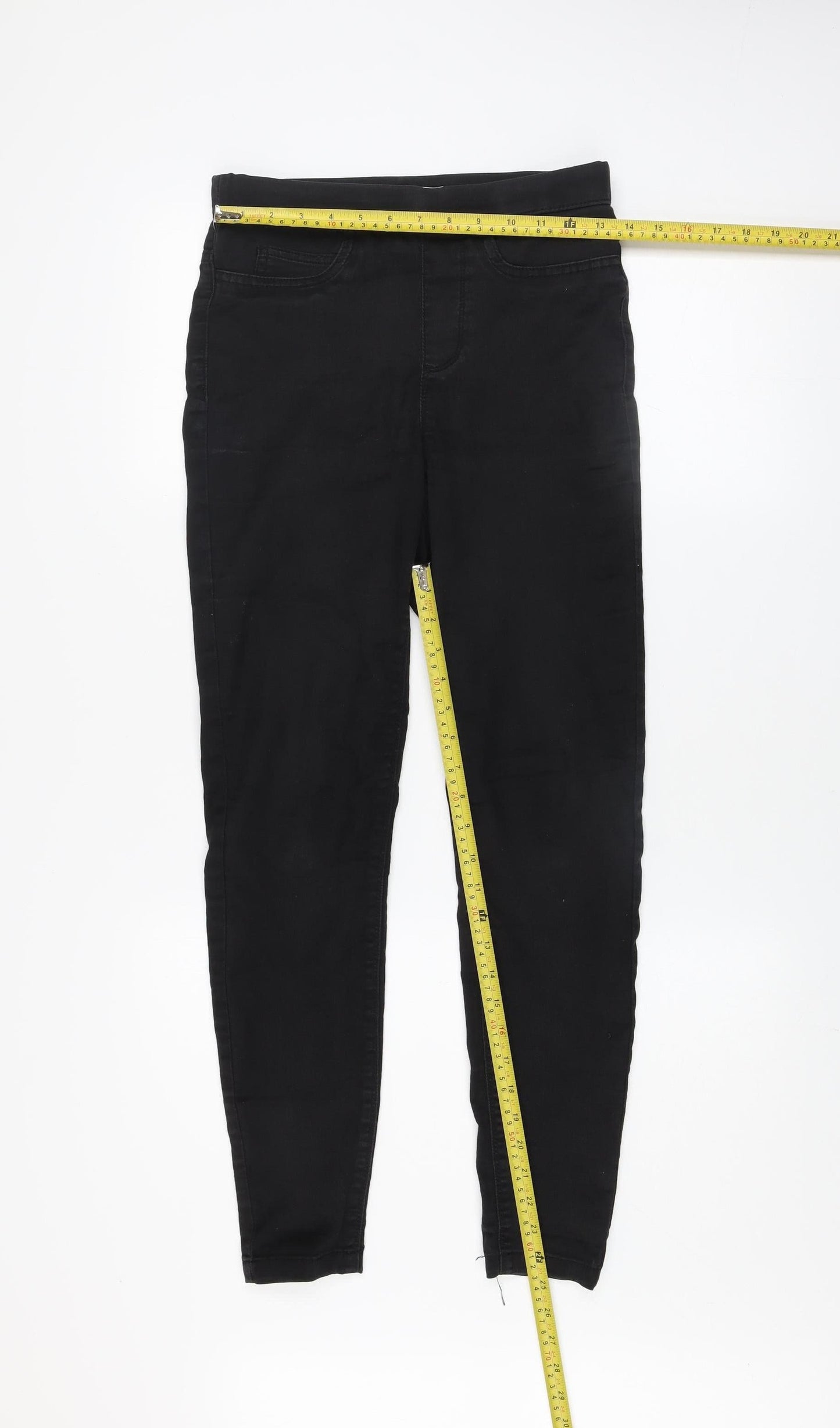 Womens UK Size 8 Dunnes Stores Slim Fit Skinny Black Jeans