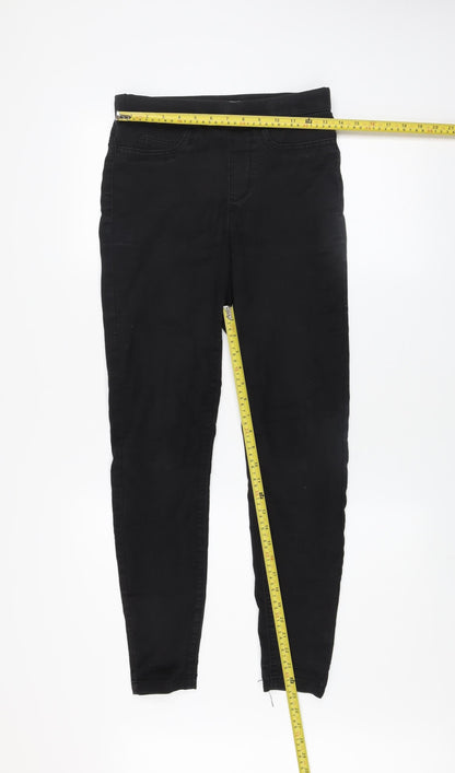 Womens UK Size 8 Dunnes Stores Slim Fit Skinny Black Jeans