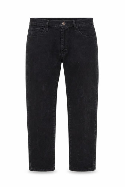 Mens UK Size M Rustler Slim Fit Straight Black Jeans