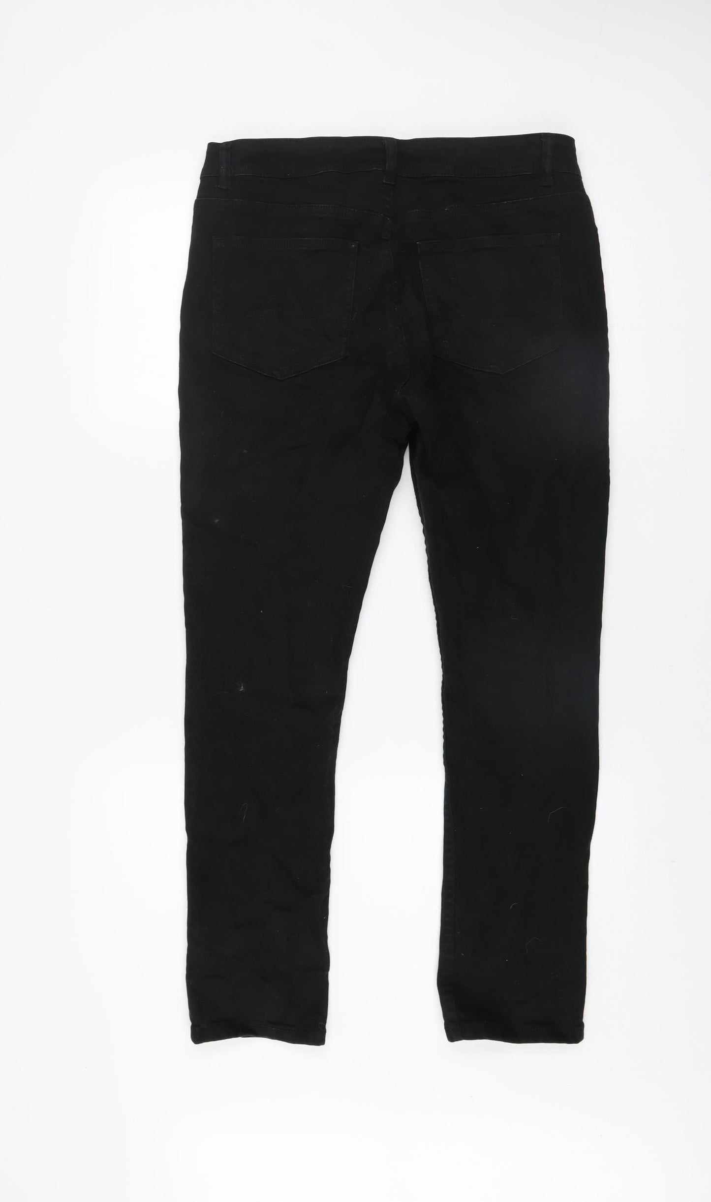 Denim Co. Men's Black Slim Fit Jeans W32 L30
