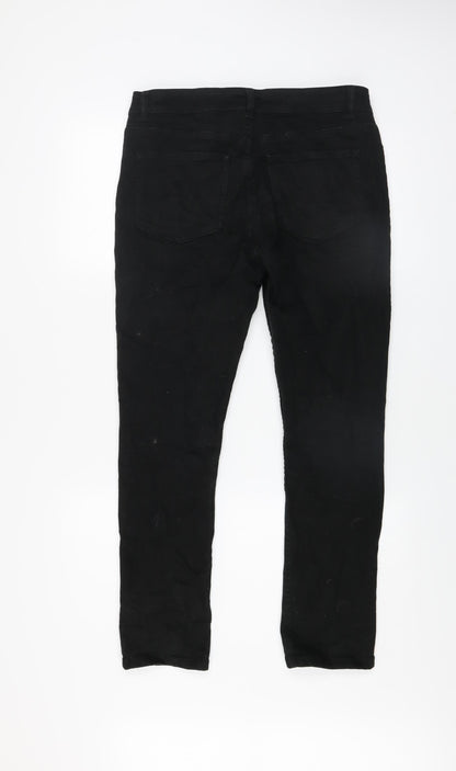 Denim Co. Men's Black Slim Fit Jeans W32 L30