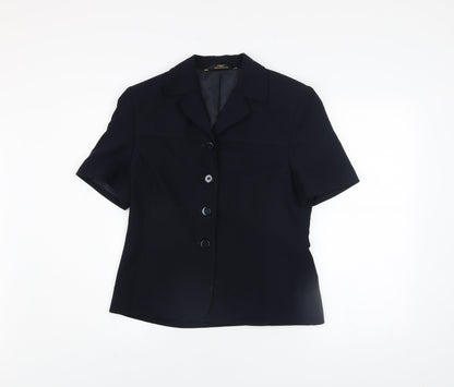 Womens UK Size 12 Marks and Spencer Blue Basic Jacket