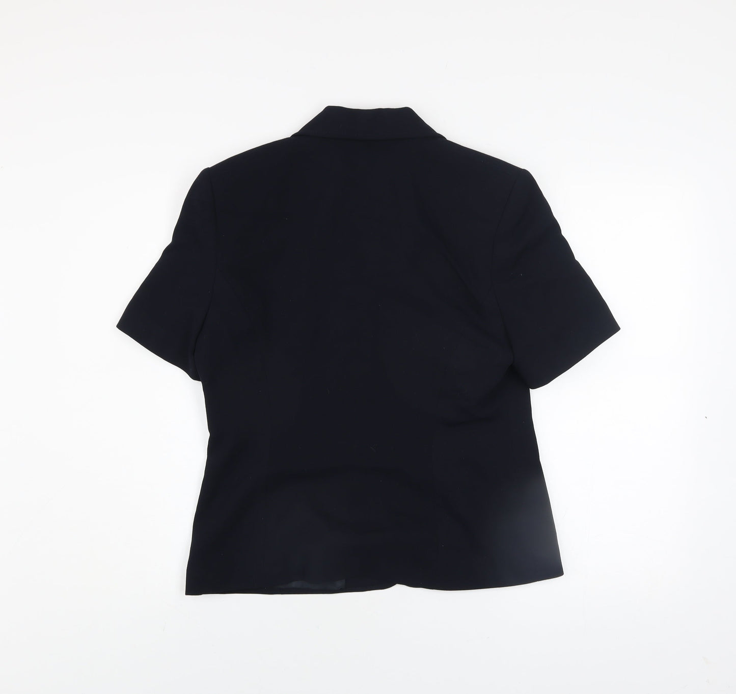 Womens UK Size 12 Marks and Spencer Blue Basic Jacket