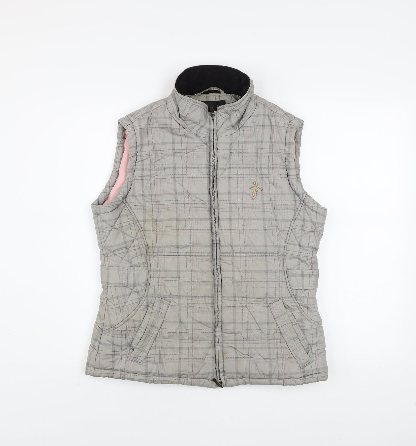 Womens UK Size S Caldene Grey Bodywarmer