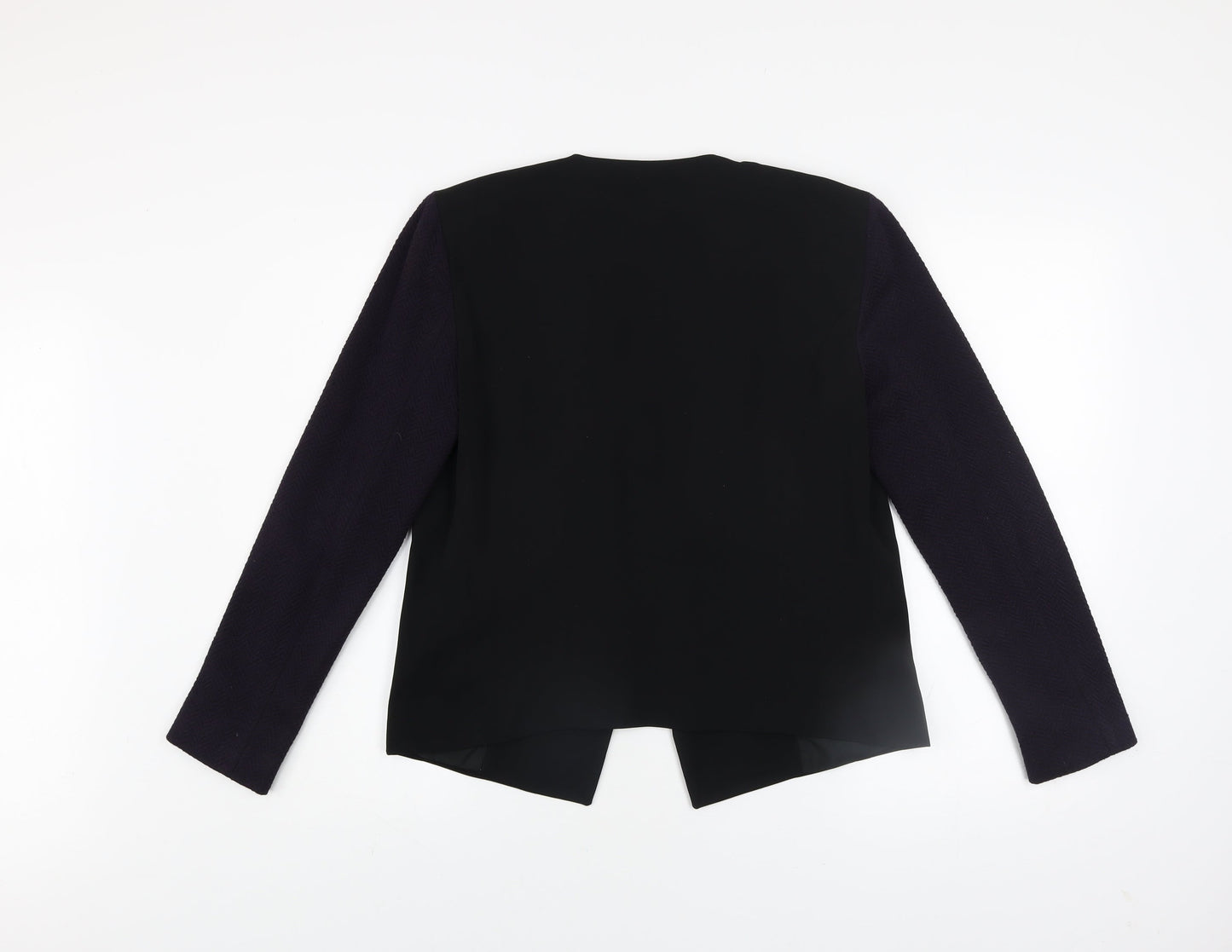 Womens UK Size 12 Topshop Black Basic Jacket