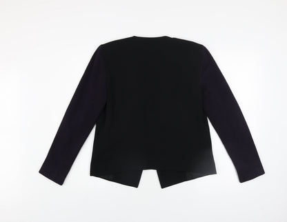 Womens UK Size 12 Topshop Black Basic Jacket