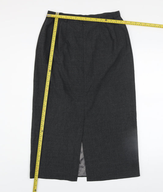 Womens UK Size 14 Debenham & Freebody Straight & Pencil Twill Skirt