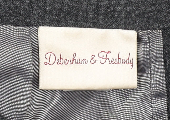 Womens UK Size 14 Debenham & Freebody Straight & Pencil Twill Skirt