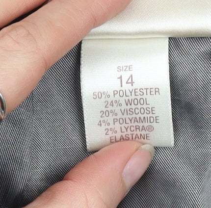 Womens UK Size 14 Debenham & Freebody Straight & Pencil Twill Skirt