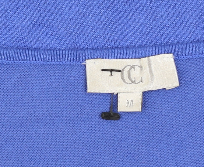 Womens UK Size M CC Blue Pullover Jumper
