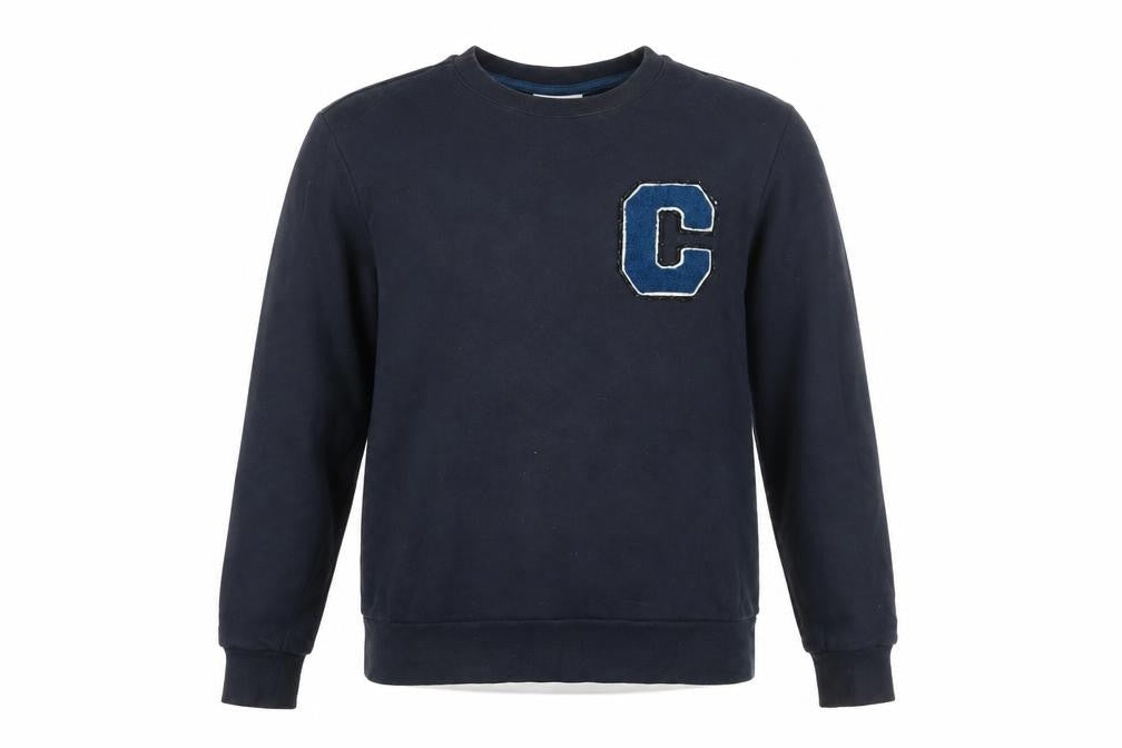 Mens UK Size M Calvin Klein Blue Pullover Sweatshirt
