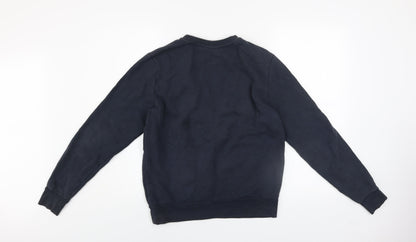 Mens UK Size M Calvin Klein Blue Pullover Sweatshirt