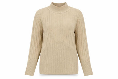Womens UK Size 14 Marks and Spencer Beige Pullover Jumper
