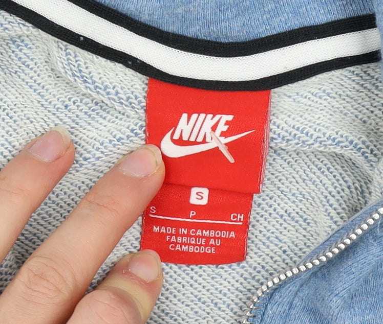 Mens UK Size S Nike Blue Gym & TrainingRunning & JoggingWalking Jacket