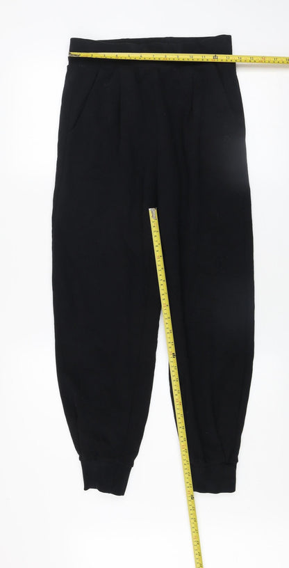 Marks and Spencer Women’s Black Jogger Trousers Size 8