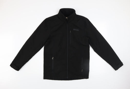 Mens UK Size S Regatta Black Soft Shell